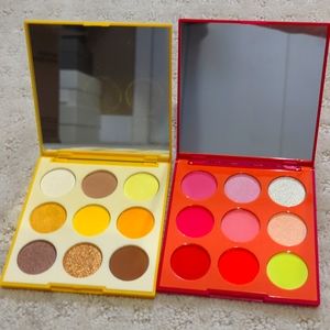 Morphe eyeshadow palettes